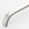 Gliderite Hardware 3-3/4 in. Center to Center Curved Bar Pull Satin Nickel 4843-96-SN-1 - alternate 2